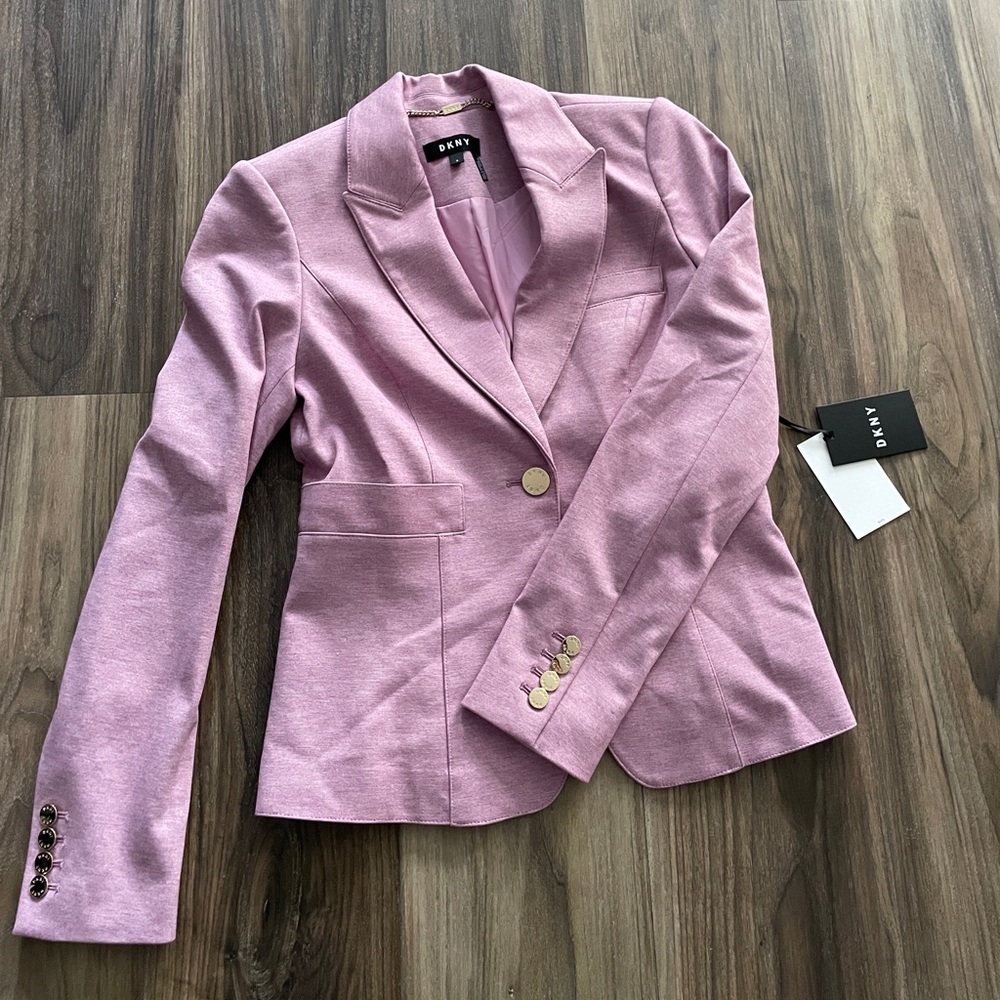 DKNY Women's Light Purple Blazer